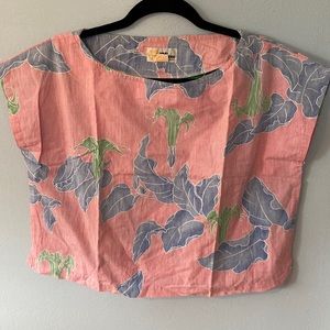 Reyn Spooner 2 piece floral leaf set